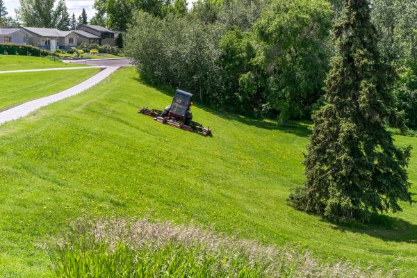Hill Mowing in Bryan